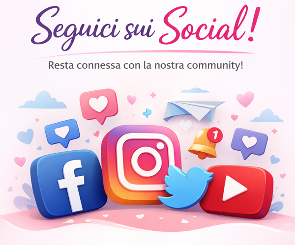 Seguici sui social